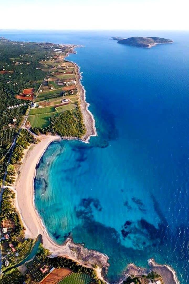 Navarino Captains Villa - Lux Private Pool Retreat Marathópolis Exterior foto