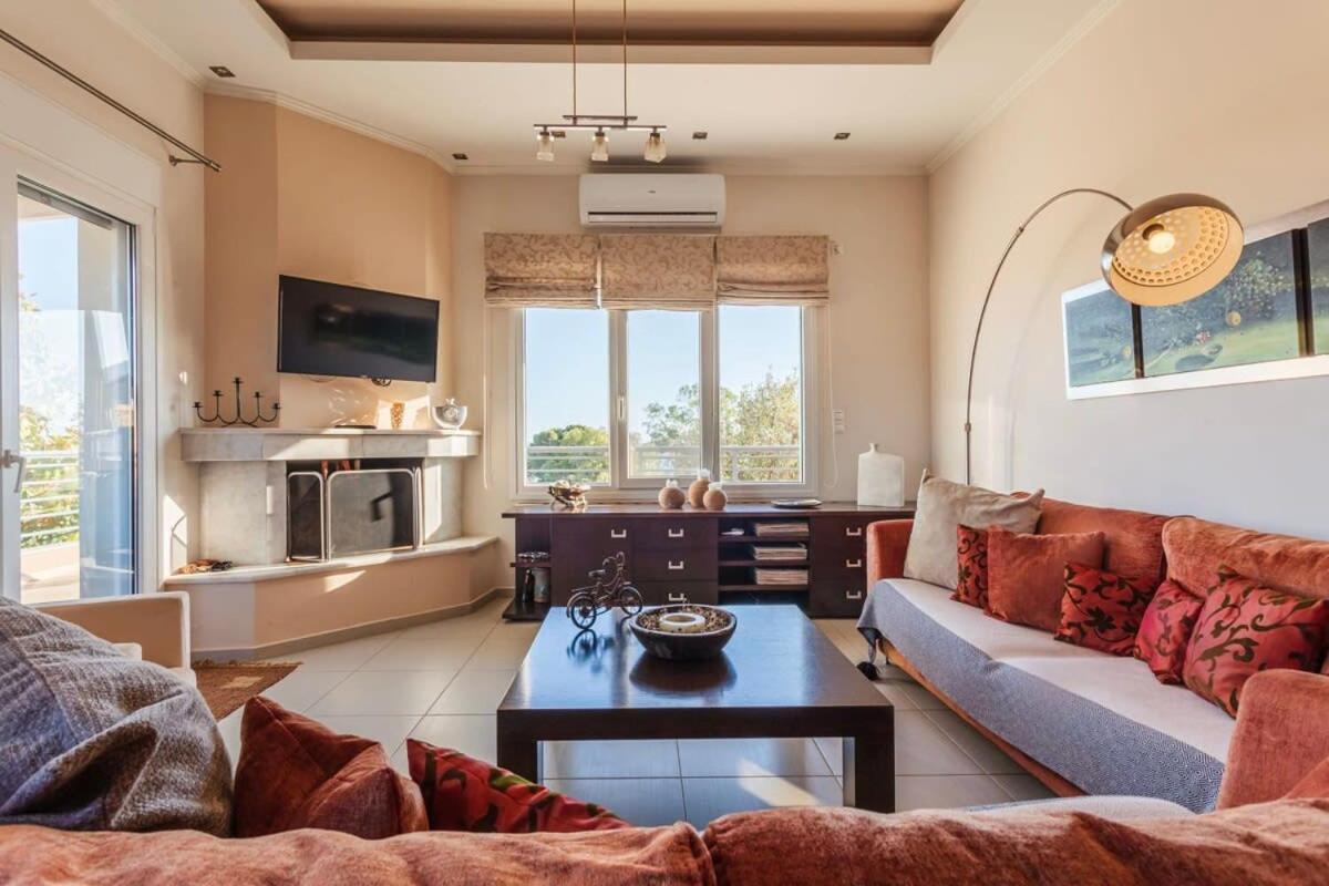 Navarino Captains Villa - Lux Private Pool Retreat Marathópolis Exterior foto
